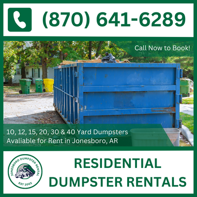 Jonesboro Residential Dumpster Rental