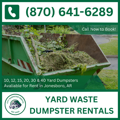 Yard Waste Dumpster Rental